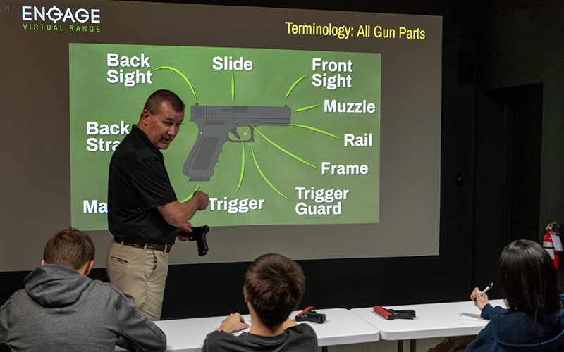 New shooter firearms training