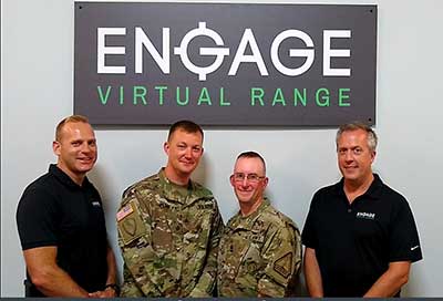 Ohio Army National Guard at Engage Virtual Range