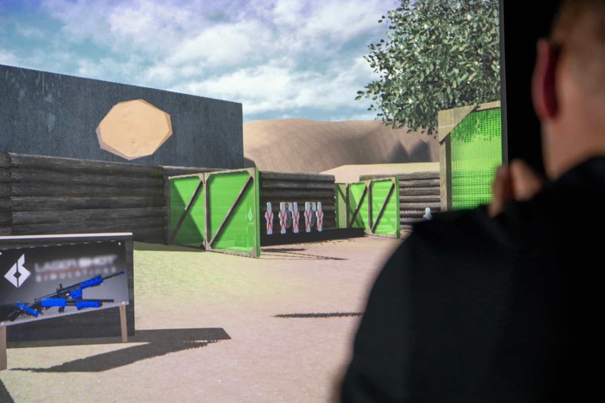 Competitive virtual shooting events